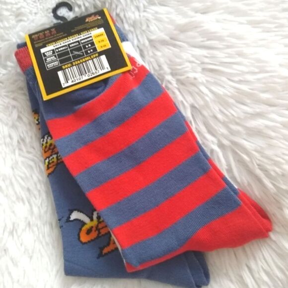 Street Fighter Ryu vs Ken Crew Socks - Picture 4 of 4